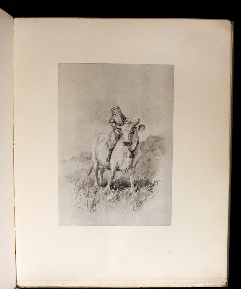1893 Rare Victorian Book - CAPTAIN JANUARY, Lighthouse Keeper and His Little Girl by Laura E. Richards. Illustrated.