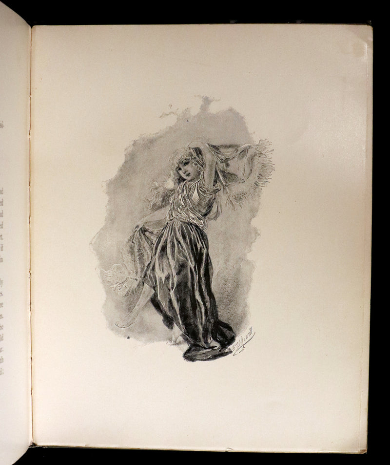 1893 Rare Victorian Book - CAPTAIN JANUARY, Lighthouse Keeper and His Little Girl by Laura E. Richards. Illustrated.