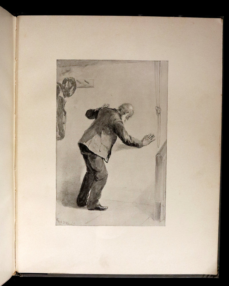 1893 Rare Victorian Book - CAPTAIN JANUARY, Lighthouse Keeper and His Little Girl by Laura E. Richards. Illustrated.