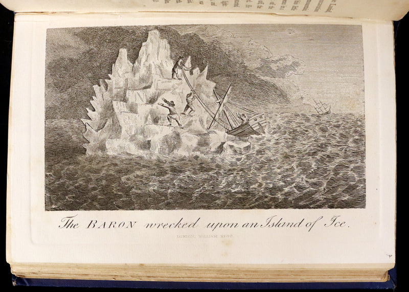 1868 Rare Book - The Travels and Surprising Adventures of Baron MUNCHAUSEN. Illustrated by Cruikshank.
