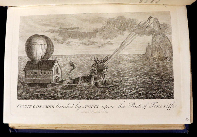 1868 Rare Book - The Travels and Surprising Adventures of Baron MUNCHAUSEN. Illustrated by Cruikshank.