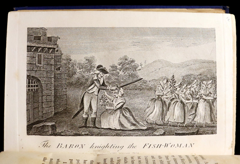 1868 Rare Book - The Travels and Surprising Adventures of Baron MUNCHAUSEN. Illustrated by Cruikshank.