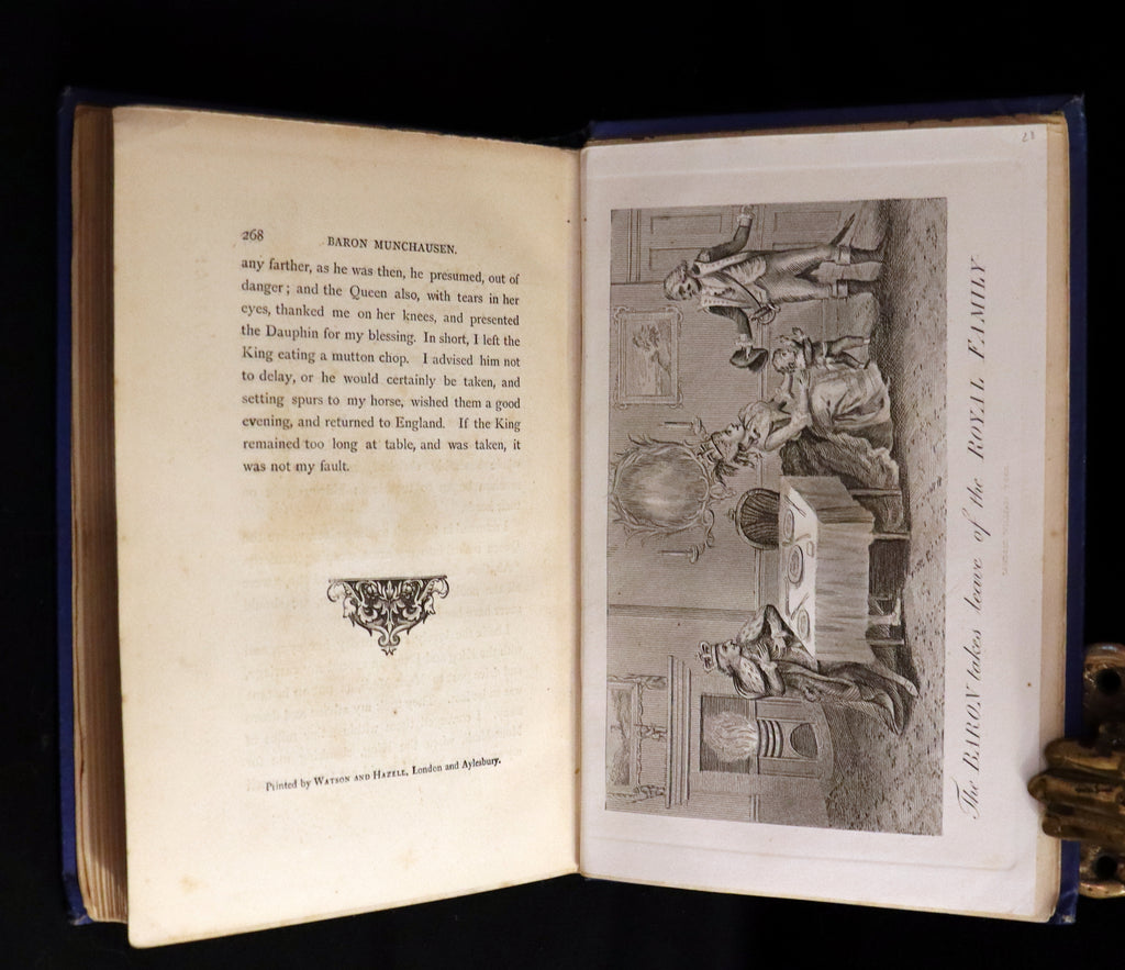 1868 Rare Book - The Travels and Surprising Adventures of Baron MUNCHA ...