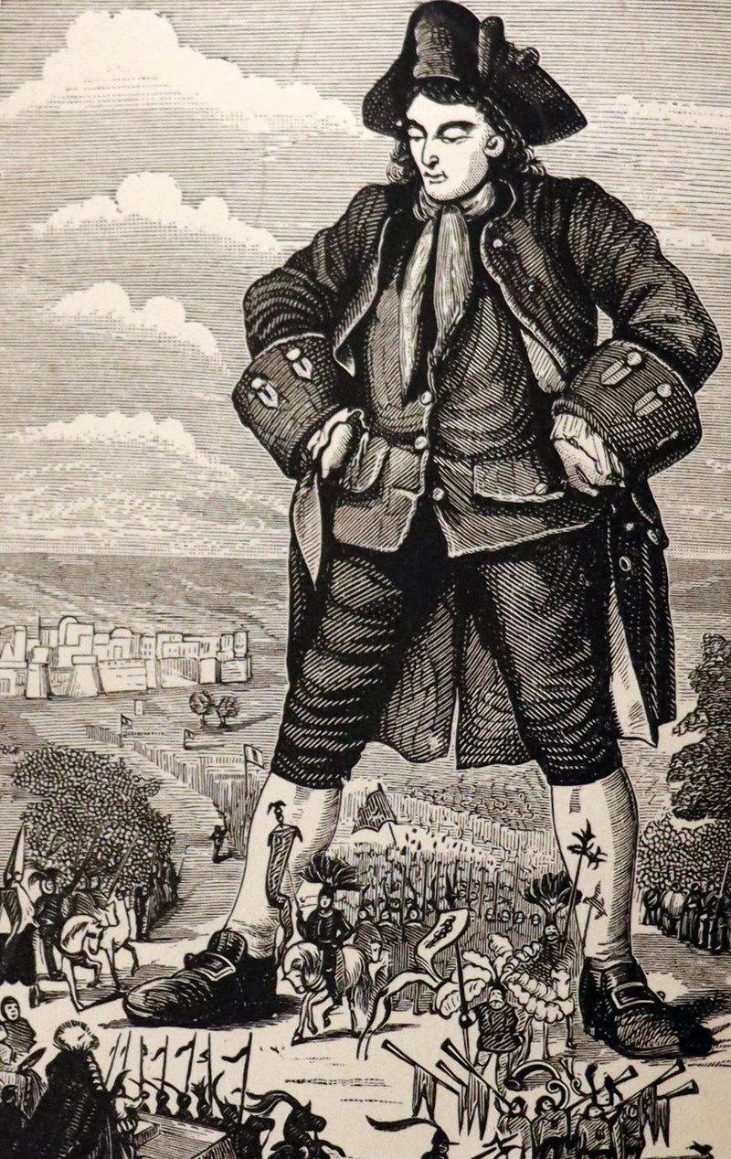 1880 Rare Book - Gulliver's Travels Into Several Remote Nations of the World. Illustrated.