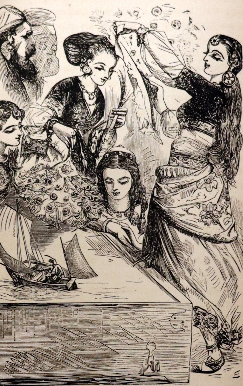 1880 Rare Book - Gulliver's Travels Into Several Remote Nations of the World. Illustrated.