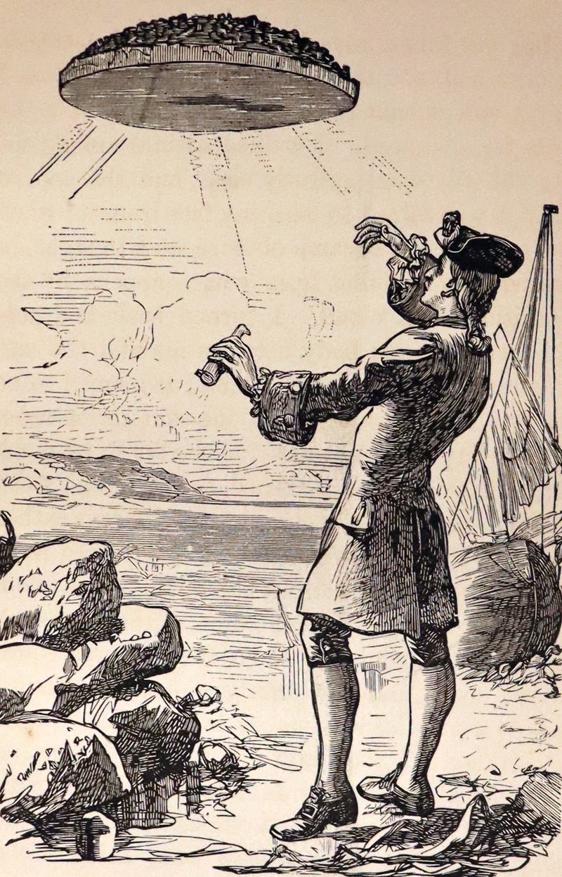 1880 Rare Book - Gulliver's Travels Into Several Remote Nations of the World. Illustrated.