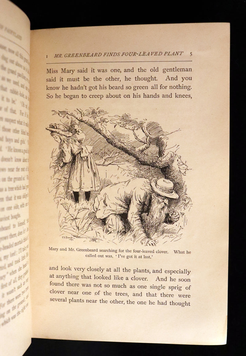 1892 Rare First Edition - SCENES IN FAIRYLAND by JC Atkinson illustrated by CE Brock.