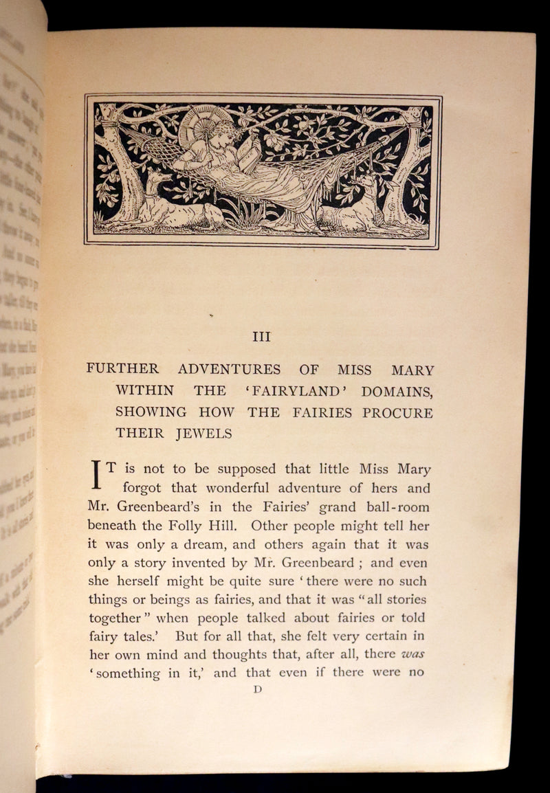 1892 Rare First Edition - SCENES IN FAIRYLAND by JC Atkinson illustrated by CE Brock.