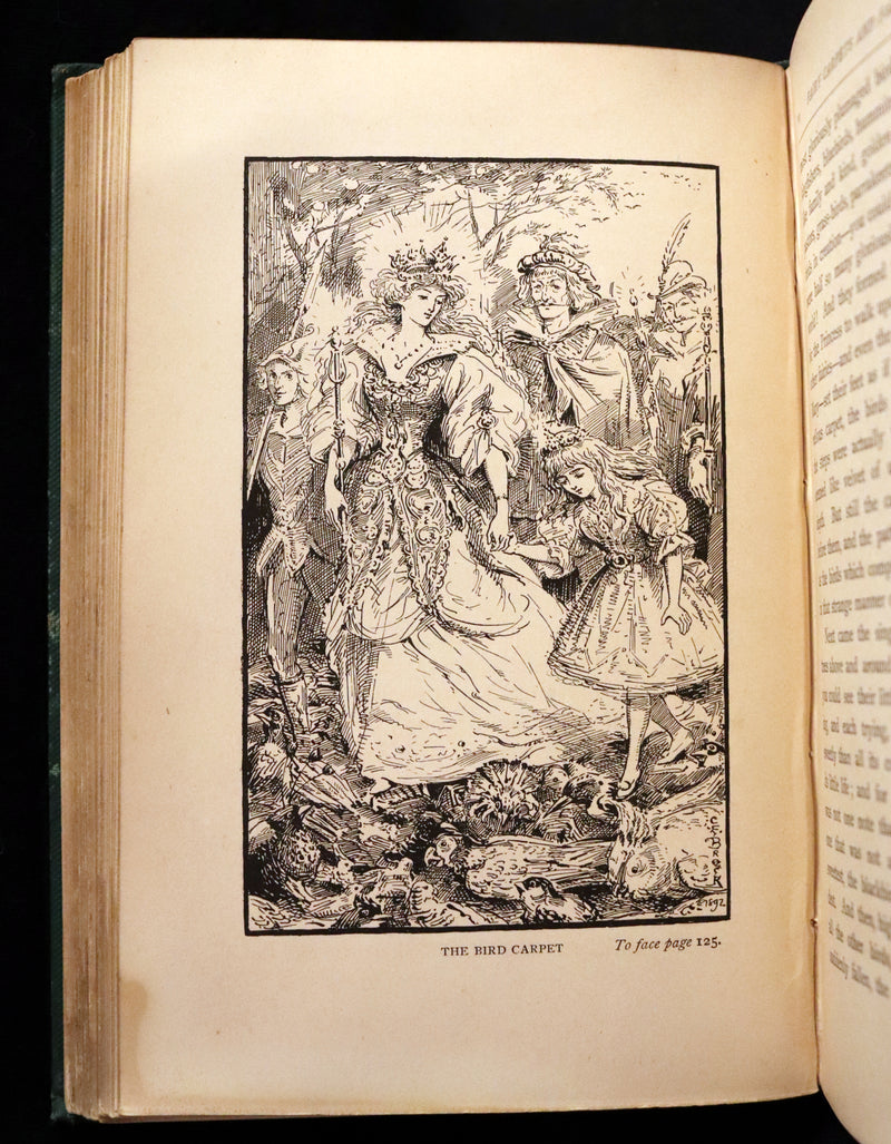 1892 Rare First Edition - SCENES IN FAIRYLAND by JC Atkinson illustrated by CE Brock.