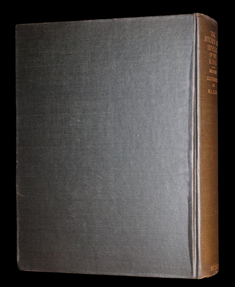 1912 First Edition Illustrated by Maria L. Kirk - Legend of King Arthur - Idylls of the King.