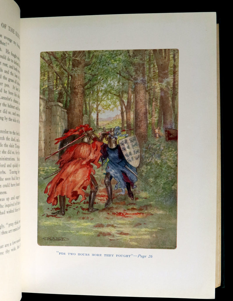 1912 First Edition Illustrated by Maria L. Kirk - Legend of King Arthur - Idylls of the King.