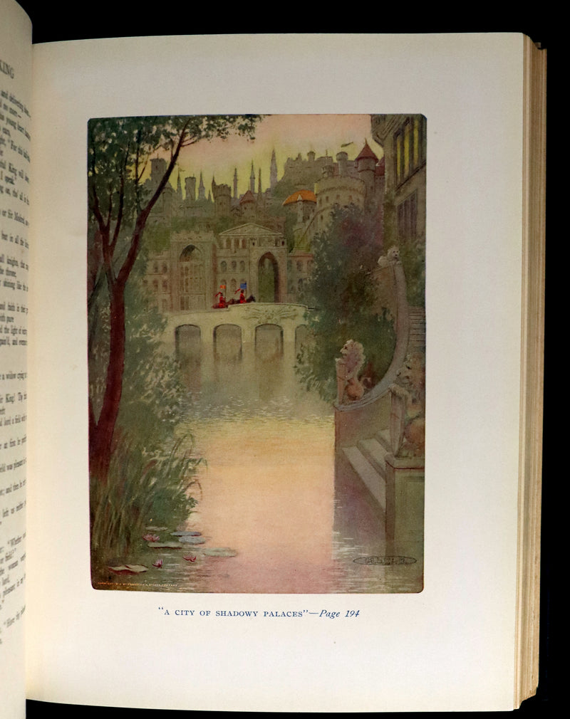 1912 First Edition Illustrated by Maria L. Kirk - Legend of King Arthur - Idylls of the King.