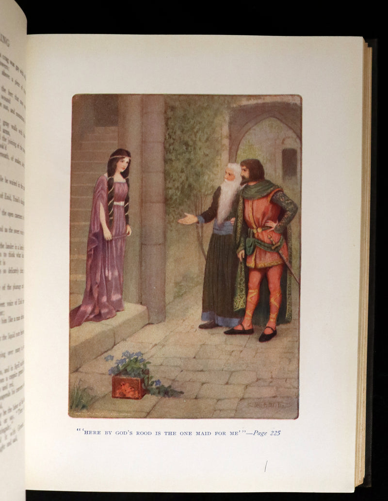 1912 First Edition Illustrated by Maria L. Kirk - Legend of King Arthur - Idylls of the King.