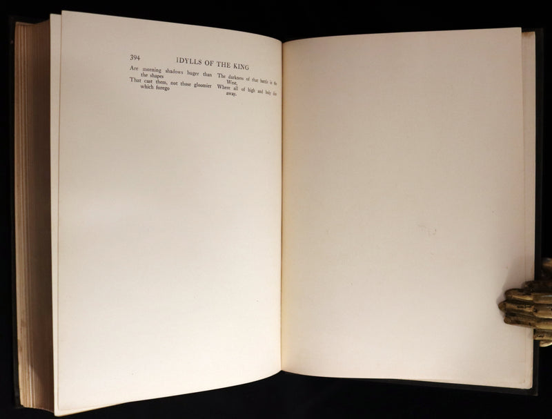 1912 First Edition Illustrated by Maria L. Kirk - Legend of King Arthur - Idylls of the King.