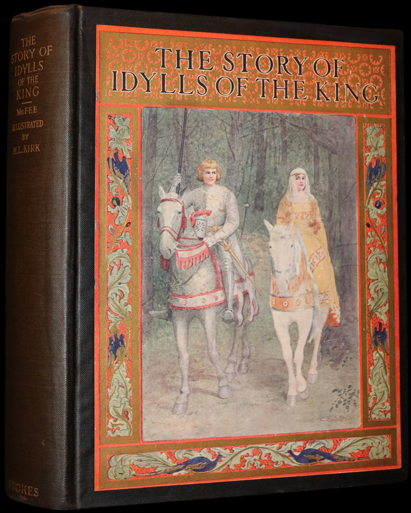 1912 First Edition Illustrated by Maria L. Kirk - Legend of King Arthur - Idylls of the King.