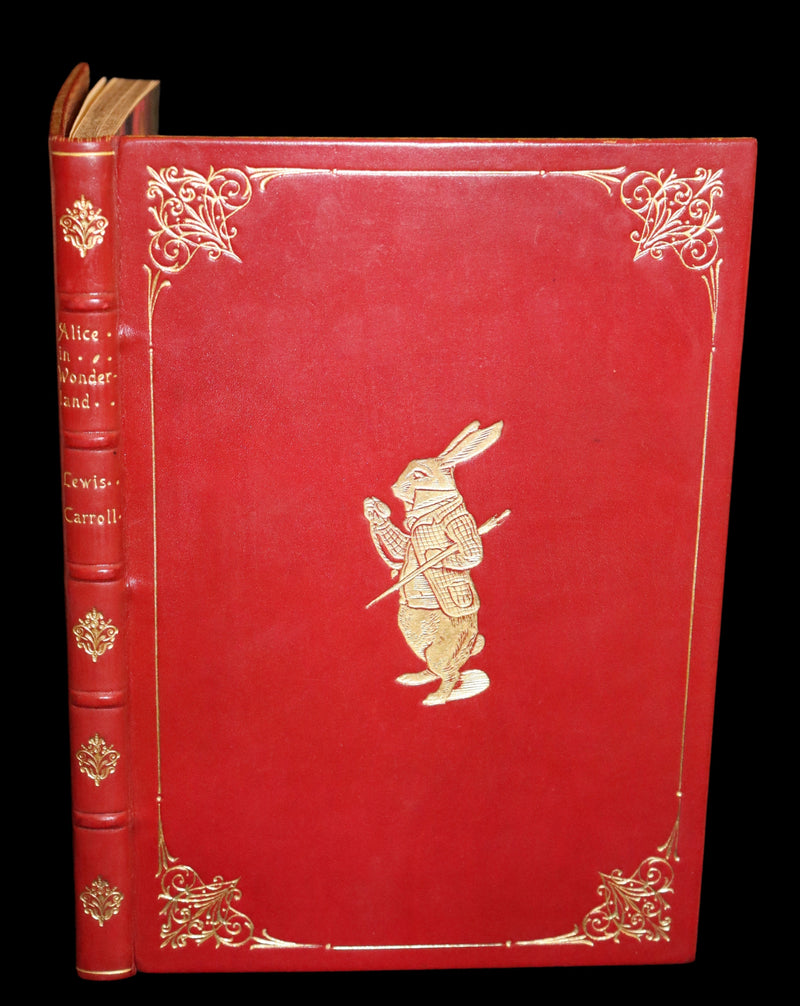 1947 Scarce 1stED in Bayntun Binding - Alice in Wonderland, First Edition Illustrated by Eileen Soper.