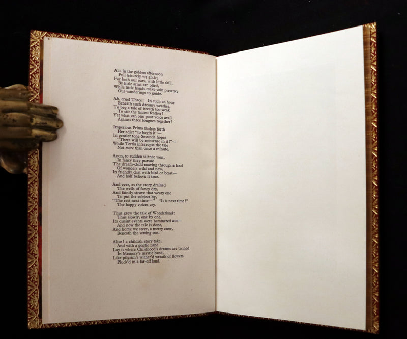 1947 Scarce 1stED in Bayntun Binding - Alice in Wonderland, First Edition Illustrated by Eileen Soper.