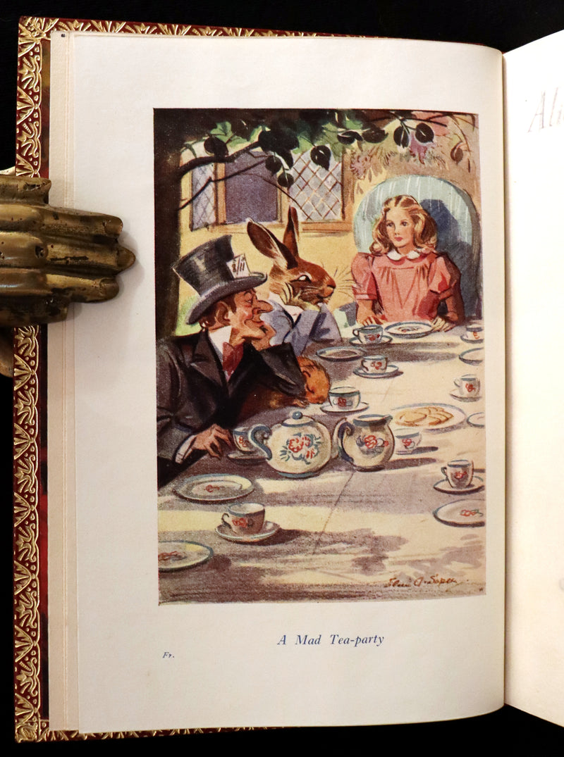 1947 Scarce 1stED in Bayntun Binding - Alice in Wonderland, First Edition Illustrated by Eileen Soper.