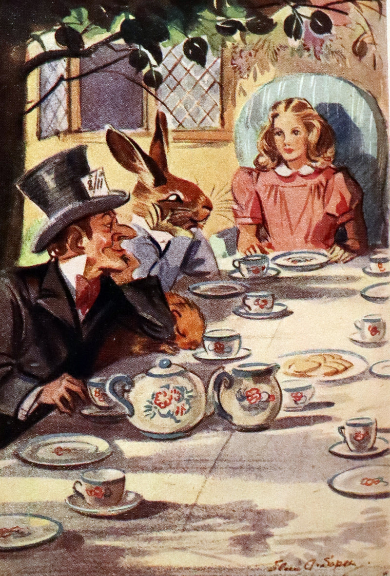 1947 Scarce 1stED in Bayntun Binding - Alice in Wonderland, First Edition Illustrated by Eileen Soper.
