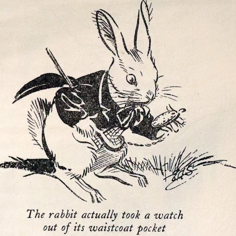 1947 Scarce 1stED in Bayntun Binding - Alice in Wonderland, First Edition Illustrated by Eileen Soper.