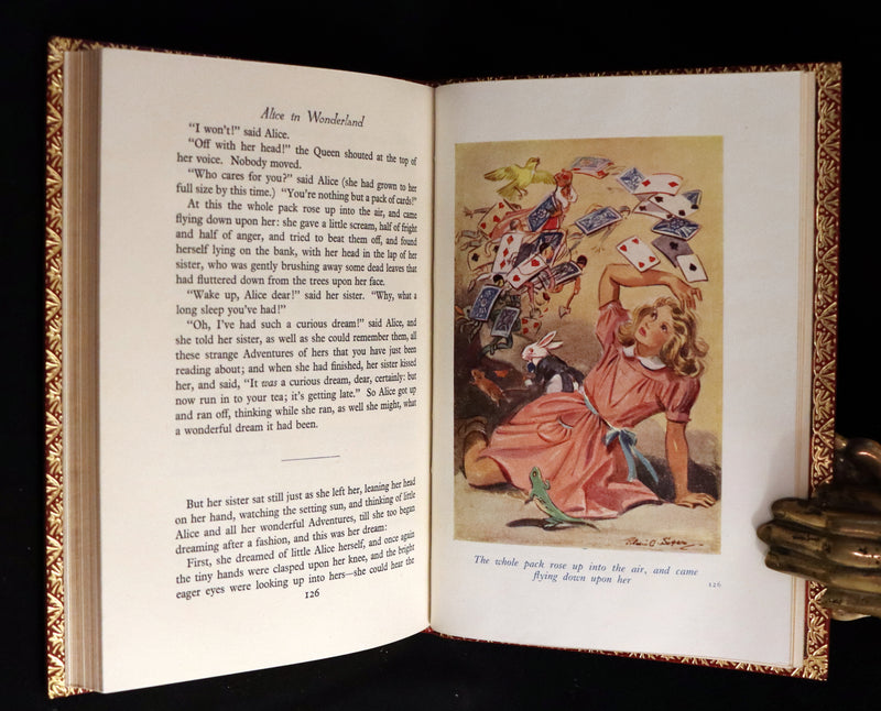 1947 Scarce 1stED in Bayntun Binding - Alice in Wonderland, First Edition Illustrated by Eileen Soper.
