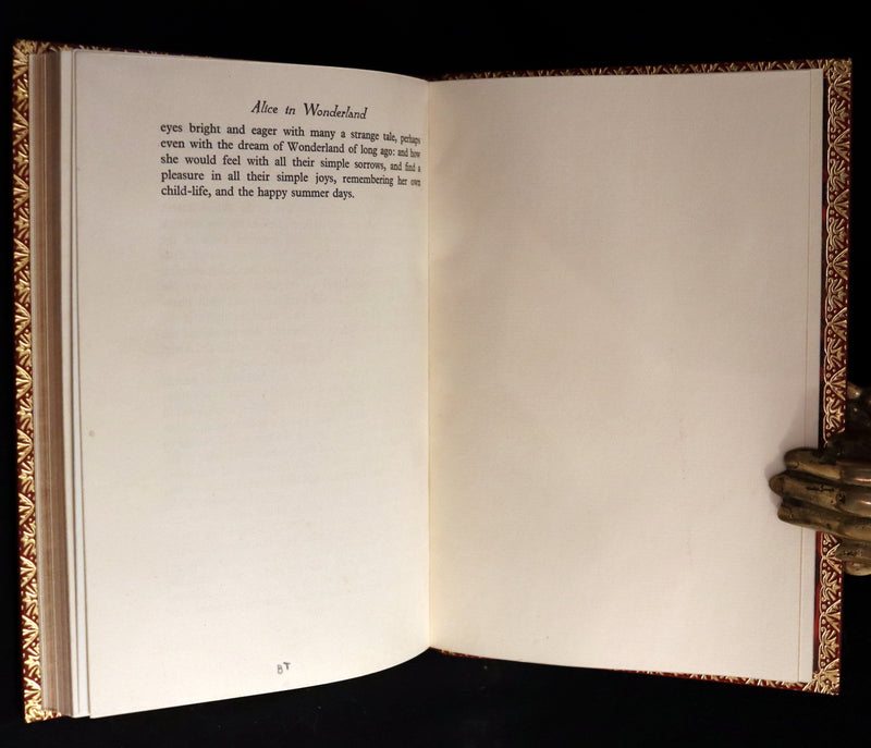 1947 Scarce 1stED in Bayntun Binding - Alice in Wonderland, First Edition Illustrated by Eileen Soper.