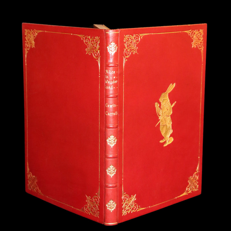 1947 Scarce 1stED in Bayntun Binding - Alice in Wonderland, First Edition Illustrated by Eileen Soper.