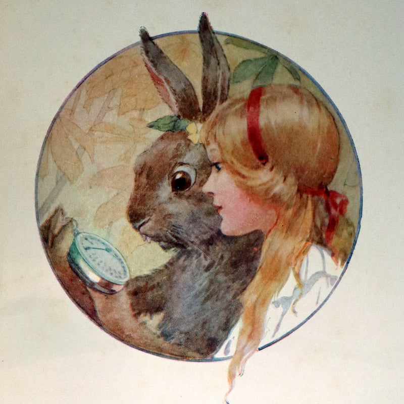 1920 Rare Book - Alice's Adventures in Wonderland illustrated by Margaret W. Tarrant.