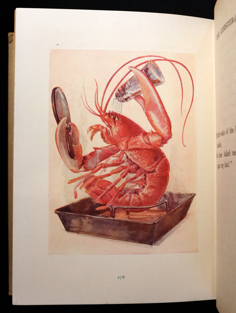 1920 Rare Book - Alice's Adventures in Wonderland illustrated by Margaret W. Tarrant.