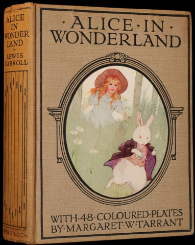 1920 Rare Book - Alice's Adventures in Wonderland illustrated by Margaret W. Tarrant.
