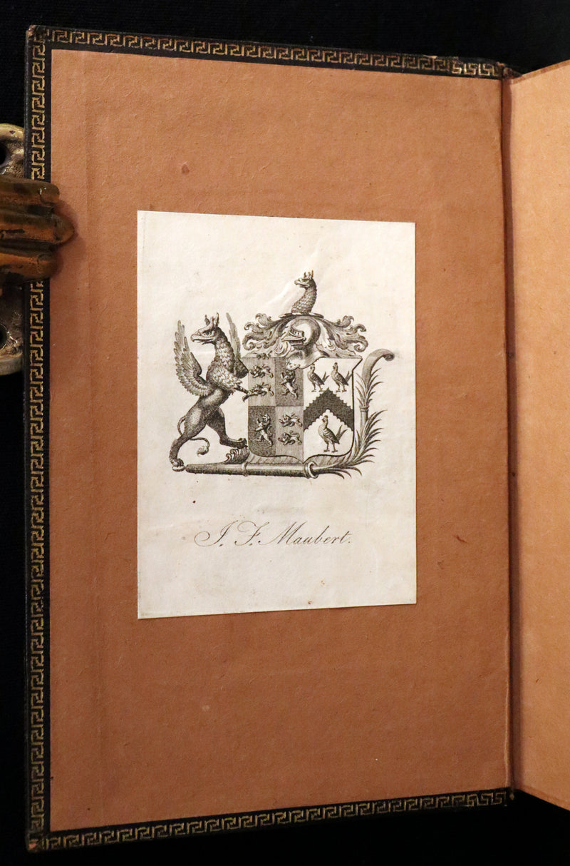 1852 Rare Early Edition in Morocco binding ~ Uncle Tom's Cabin by Harriet Beecher Stowe. Illustrated.