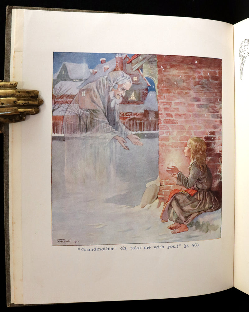 1922 Scarce First Edition - Hans Christian Andersen FAIRY TALES illustrated by Honor Charlotte Appleton.
