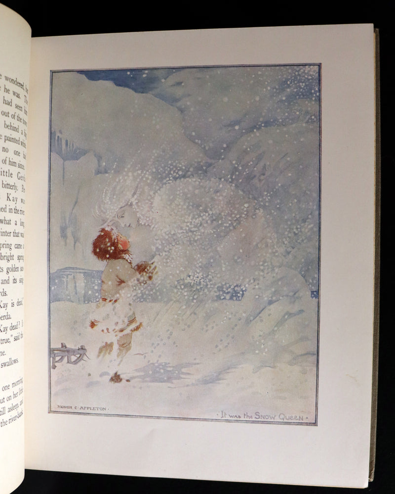 1922 Scarce First Edition - Hans Christian Andersen FAIRY TALES illustrated by Honor Charlotte Appleton.