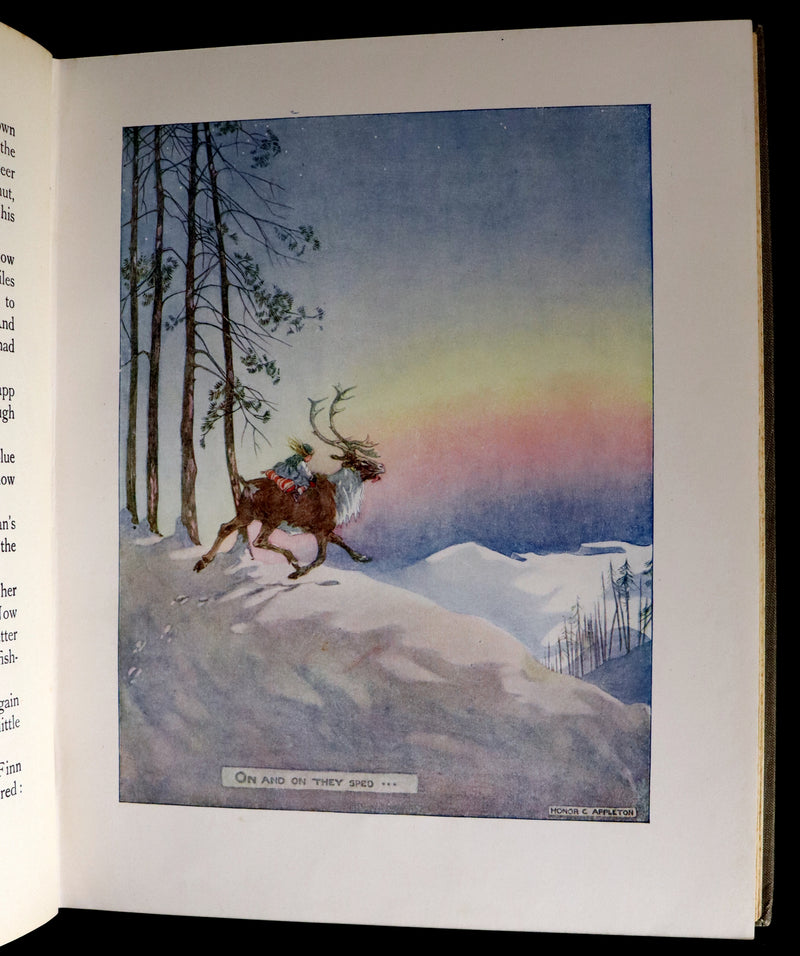 1922 Scarce First Edition - Hans Christian Andersen FAIRY TALES illustrated by Honor Charlotte Appleton.