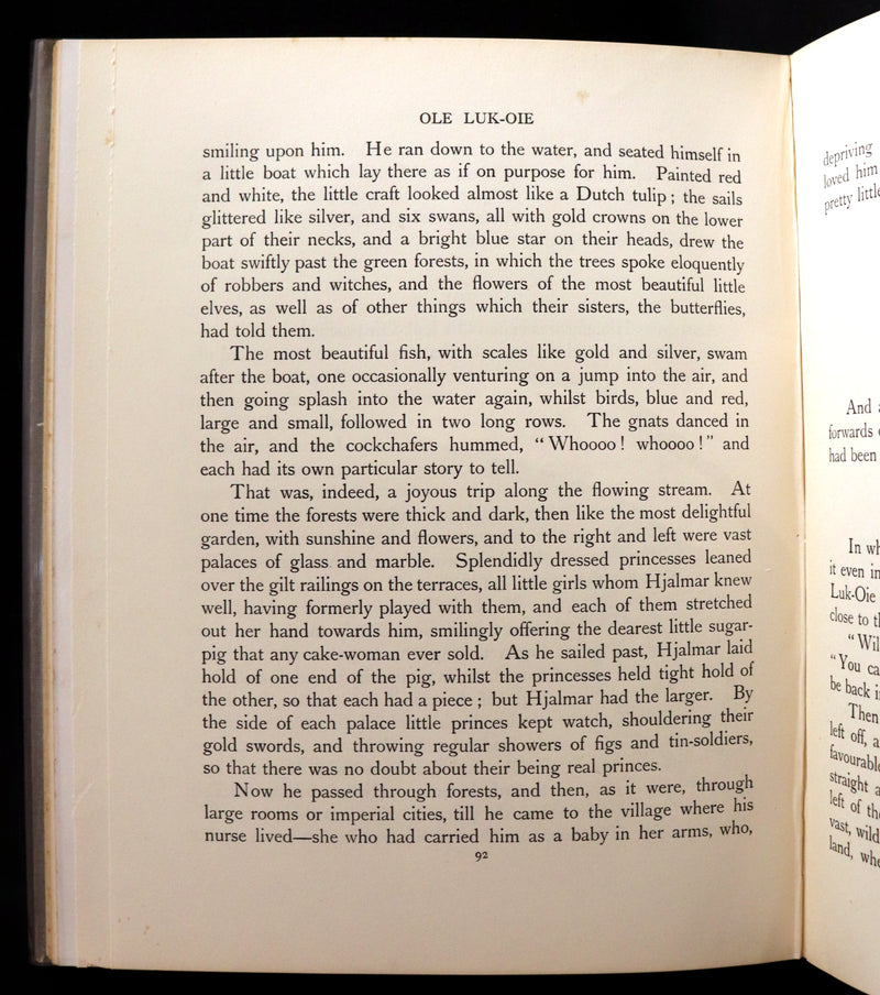 1922 Scarce First Edition - Hans Christian Andersen FAIRY TALES illustrated by Honor Charlotte Appleton.
