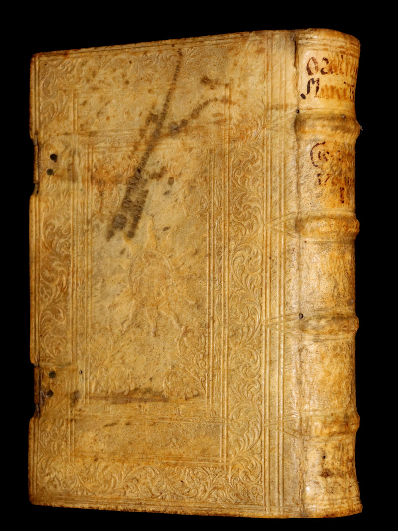 1590 Scarce Latin vellum Book - Cicero Orations / Speeches - Orationum Marci Tullii Ciceronis.