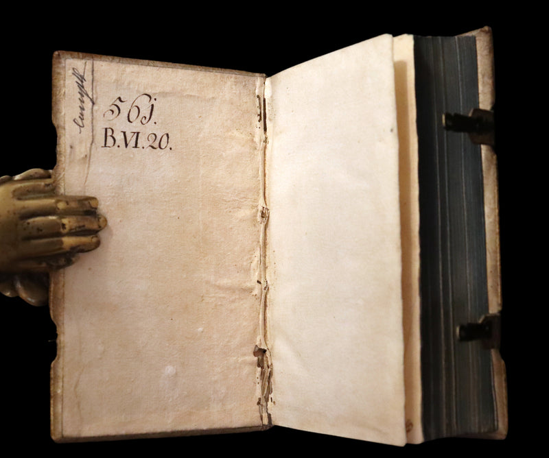 1590 Scarce Latin vellum Book - Cicero Orations / Speeches - Orationum Marci Tullii Ciceronis.