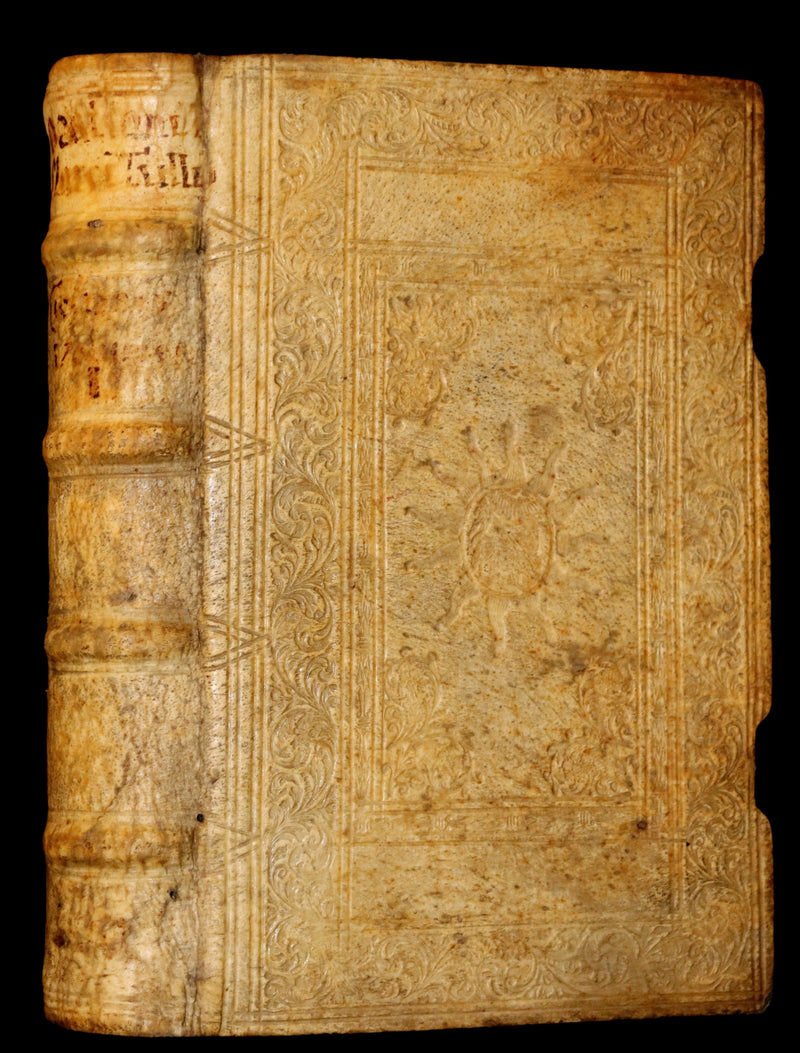 1590 Scarce Latin vellum Book - Cicero Orations / Speeches - Orationum Marci Tullii Ciceronis.