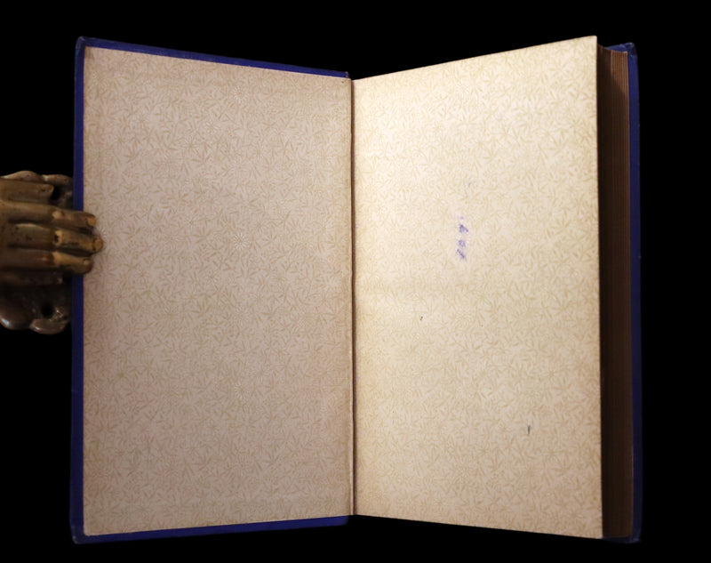 1883 Rare and beautiful Victorian Book - The Poetical Works of Elizabeth Barrett Browning.