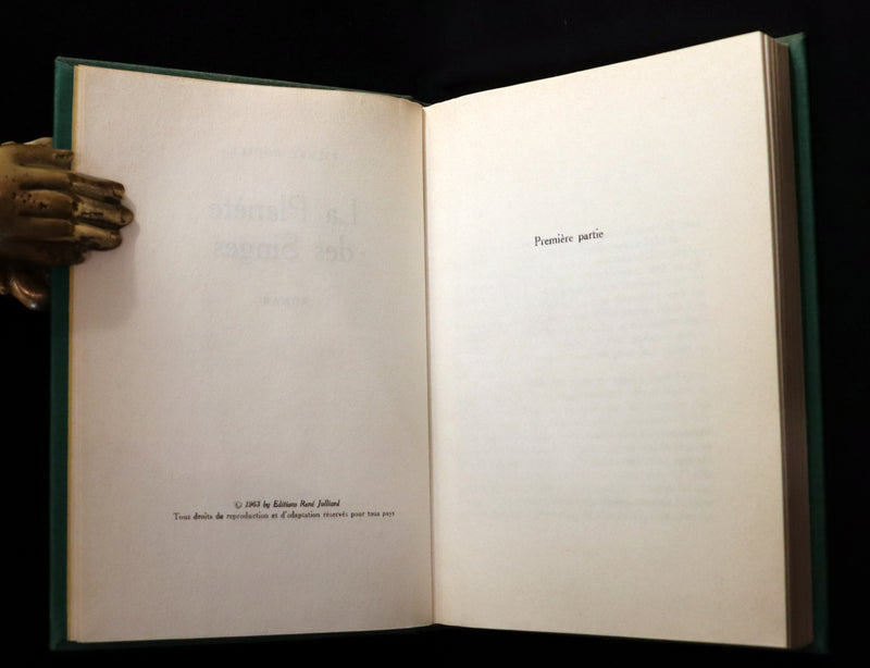 1963 Rare First Limited Edition #245 - La Planete des Singes (The Planet of the Apes) by Pierre Boulle.