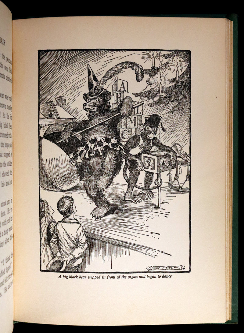 1932 Rare Book - Princess Goldenhair and the Wonderful Flower Illustrated by Milo Winter.