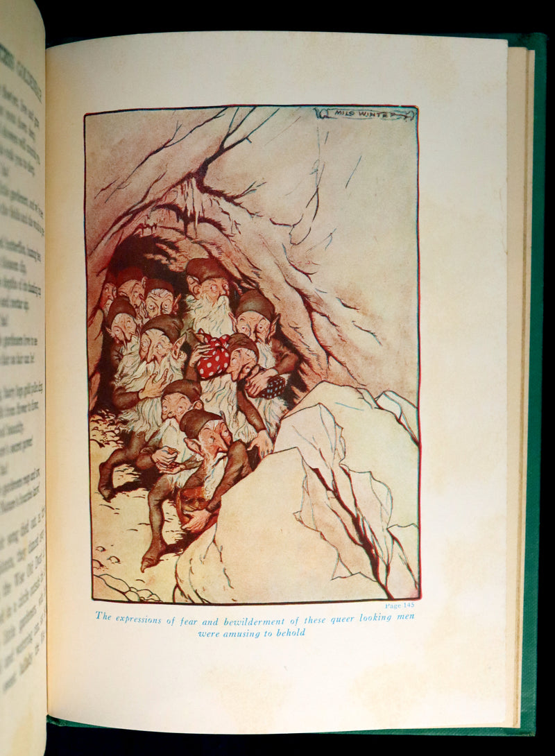 1932 Rare Book - Princess Goldenhair and the Wonderful Flower Illustrated by Milo Winter.