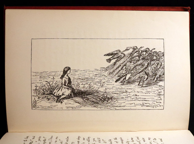 1886 Rare First Edition - Alice's Adventures Under Ground illustrated by Lewis Carroll.
