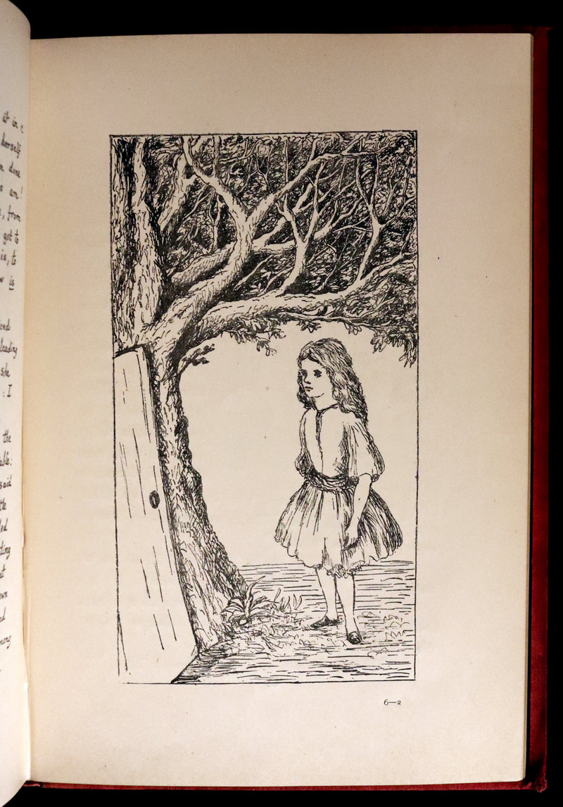 1886 Rare First Edition - Alice's Adventures Under Ground illustrated by Lewis Carroll.