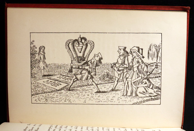 1886 Rare First Edition - Alice's Adventures Under Ground illustrated by Lewis Carroll.