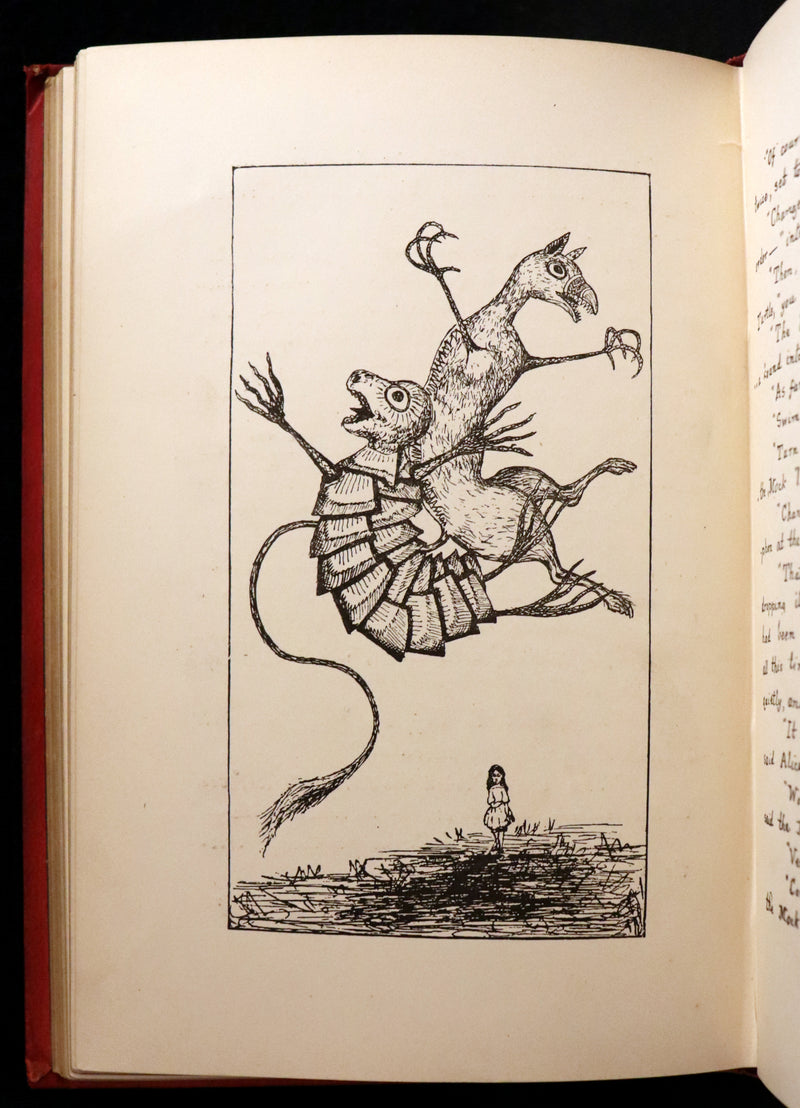 1886 Rare First Edition - Alice's Adventures Under Ground illustrated by Lewis Carroll.