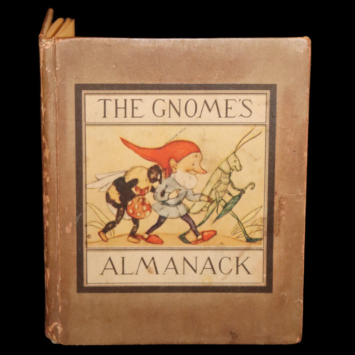 1942 Rare First US Edition - THE GNOME'S ALMANACK by Ida Bohatta translated by June Head.