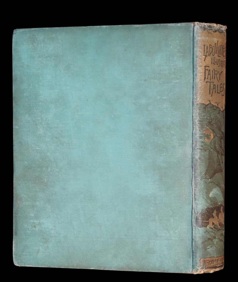 1886 Scarce Book - FAIRY TALES by Edouard Laboulaye - illustrated. FIRST EDITION.