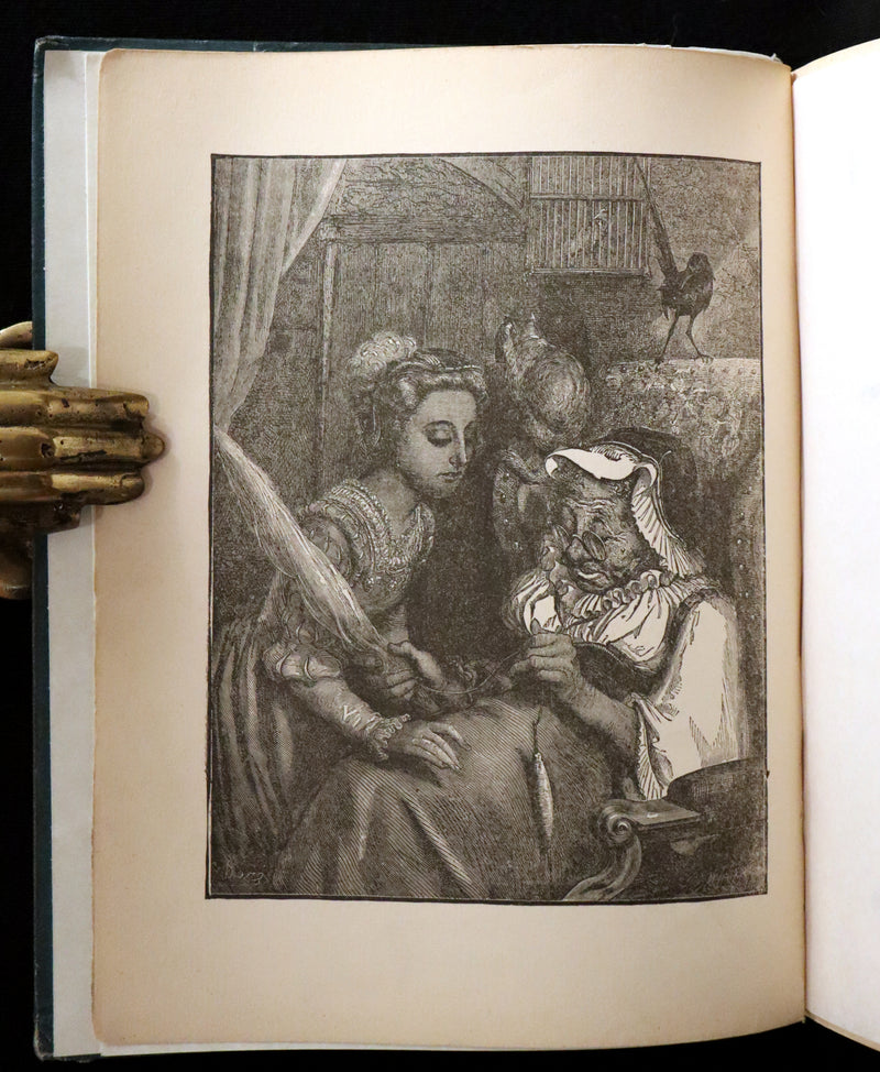 1886 Scarce Book - FAIRY TALES by Edouard Laboulaye - illustrated. FIRST EDITION.