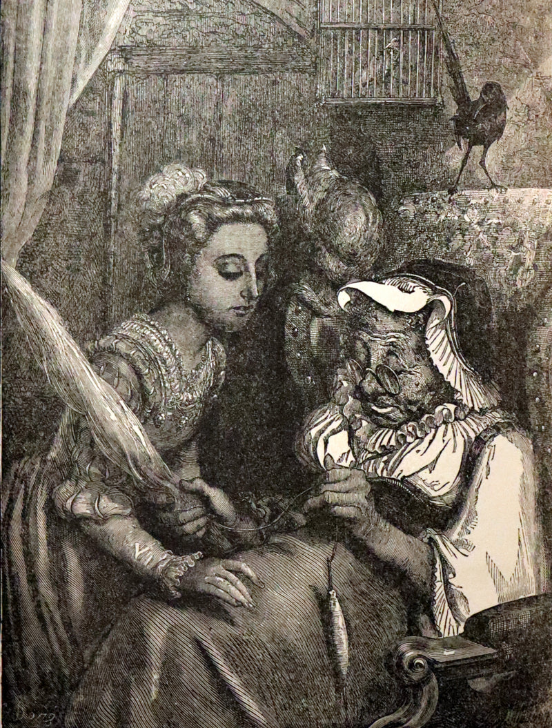 1886 Scarce Book - FAIRY TALES by Edouard Laboulaye - illustrated. FIRST EDITION.